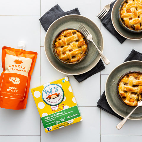 Mini Beef Pot Pies &ndash; Carol's Stock Market