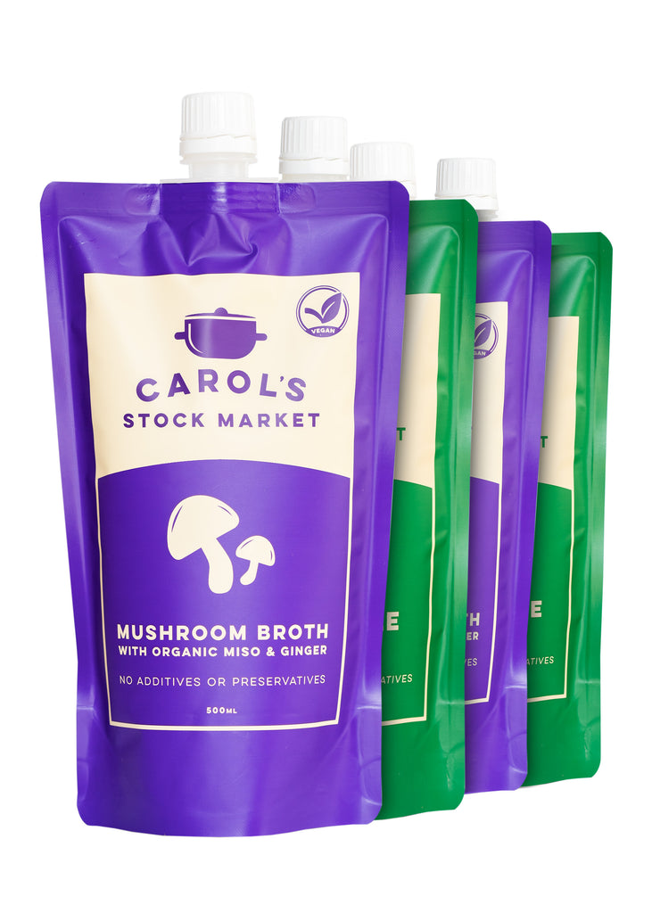 Mixed Vegetarian Multipack (4 Pack) - Carol's Stock Market