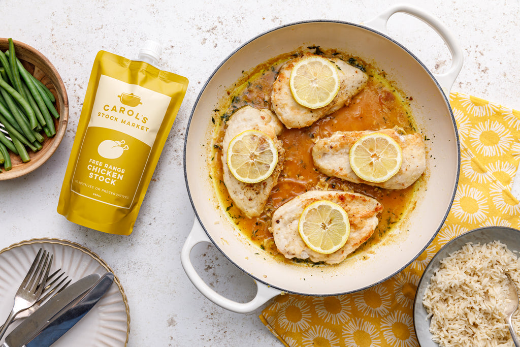 Lemon & Thyme Chicken Recipe - Carol's Stock Market