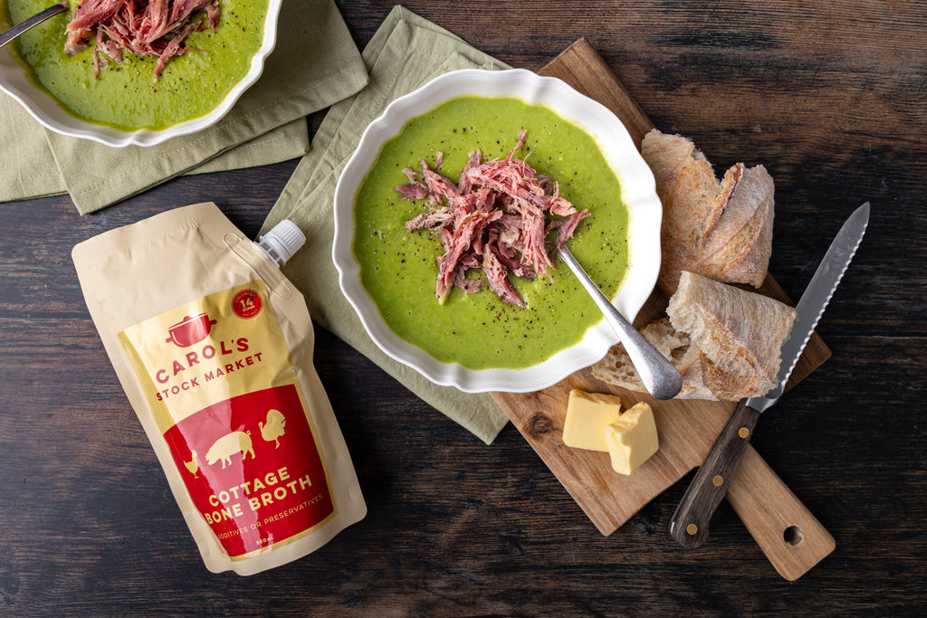 Pea Soup with Ham Hock Recipe - Carol's Stock Market