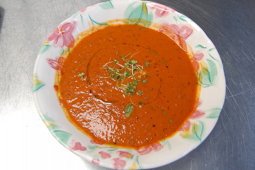 Roasted Tomato and Red Pepper Soup