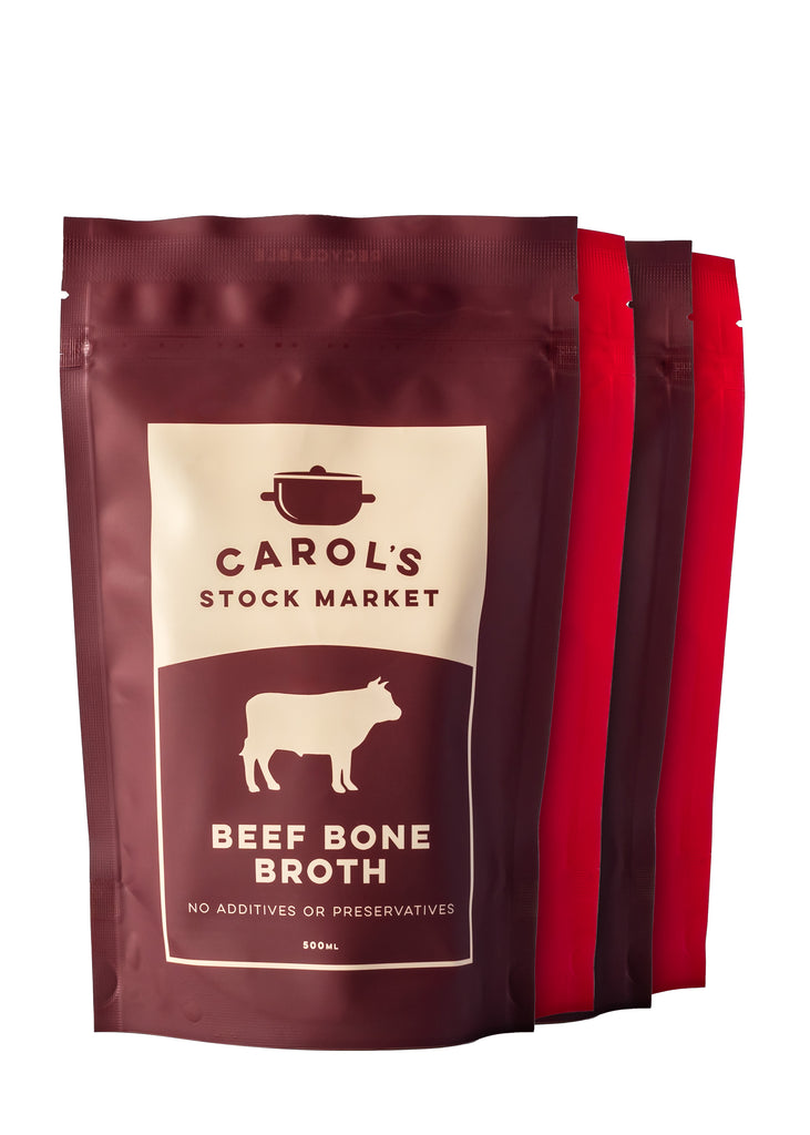Mixed Beef & Cottage Bone Broth Multipack - Carol's Stock Market