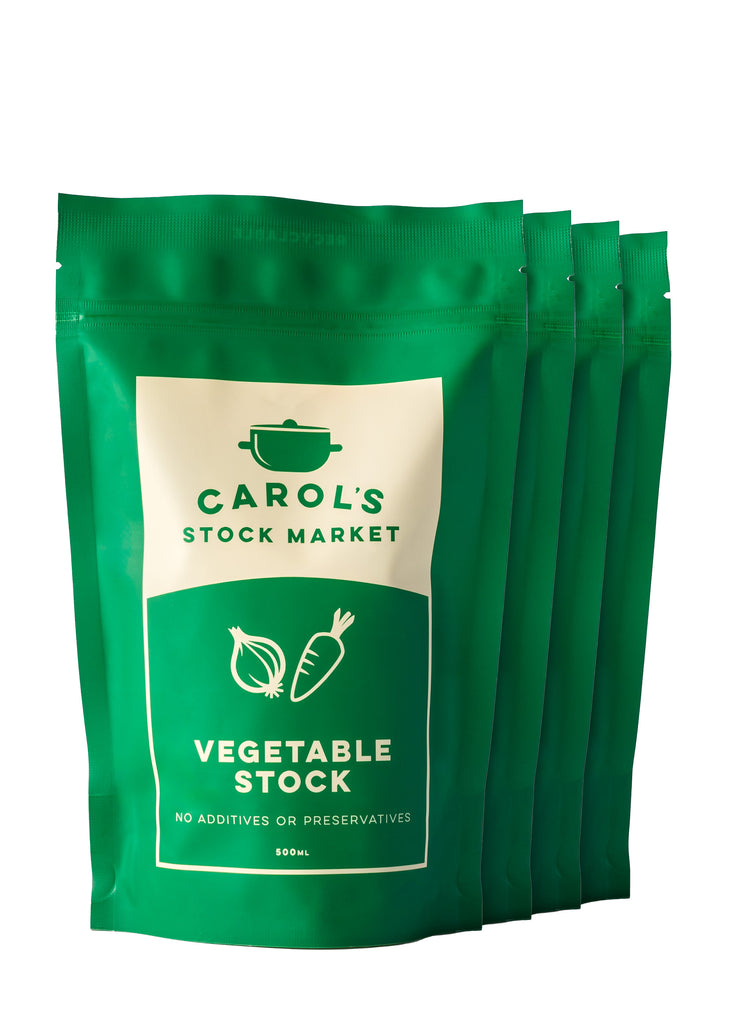 Vegetable Stock 4 Pack - Carol's Stock Market