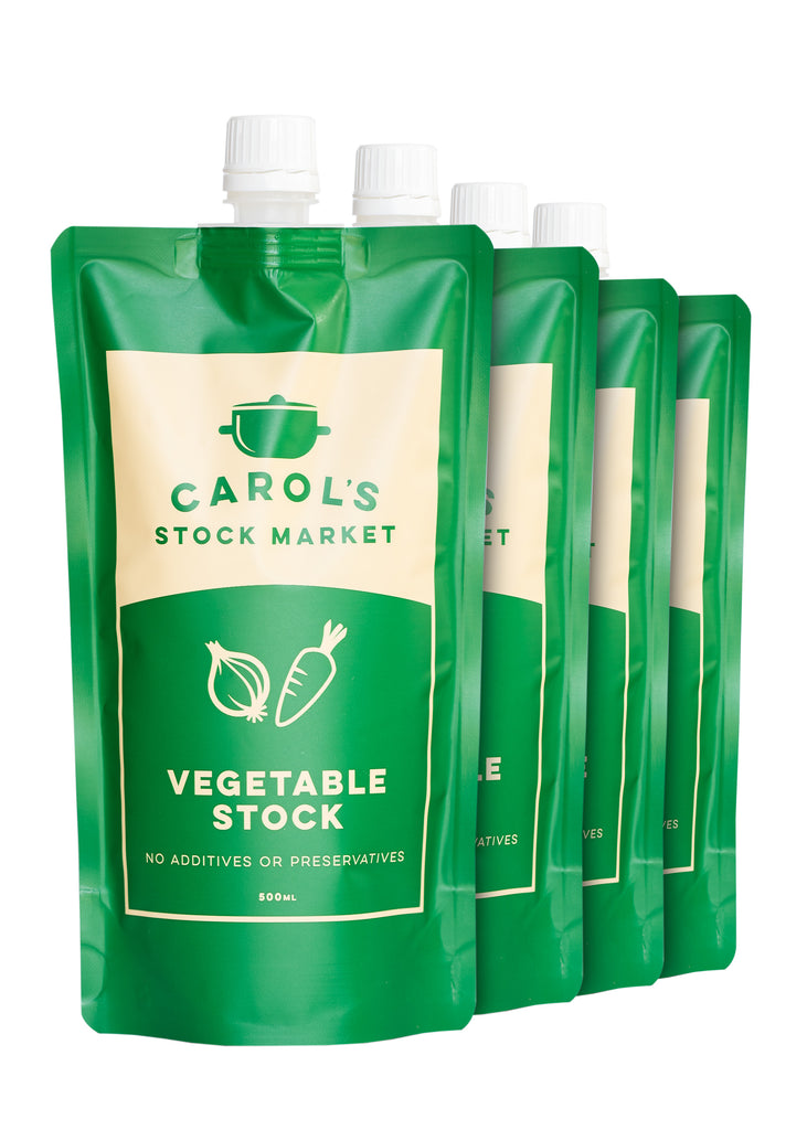 Vegetable Stock 4 Pack - Carol's Stock Market
